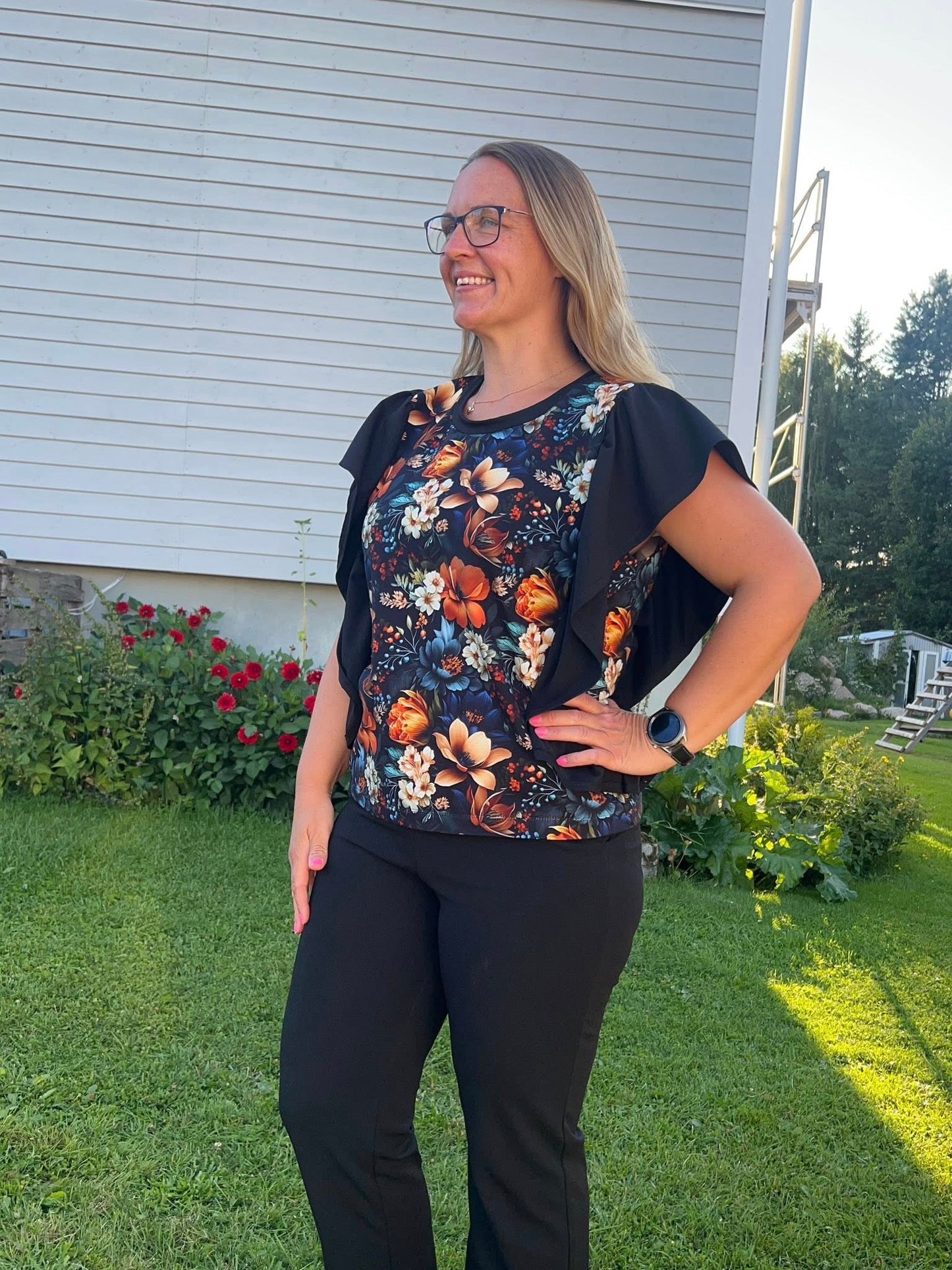 Frillie Top Adult Strl 34-56 Pappersmönster FÖRHANDSBOKNING