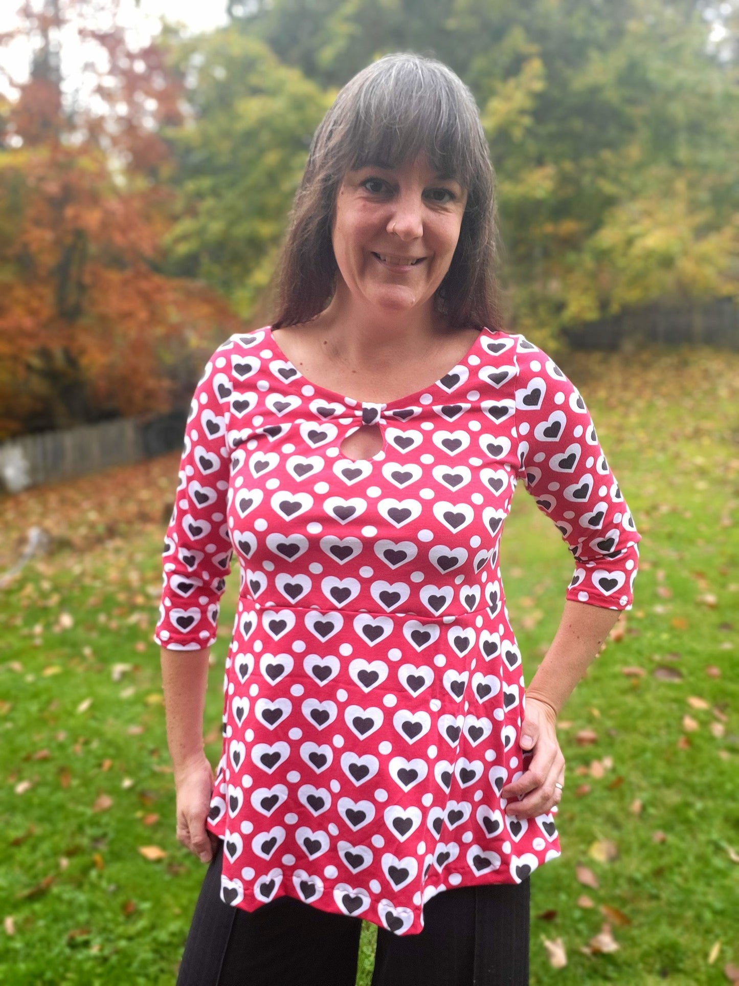 Eagle Bow Dress Strl 34-56 PDF-mönster