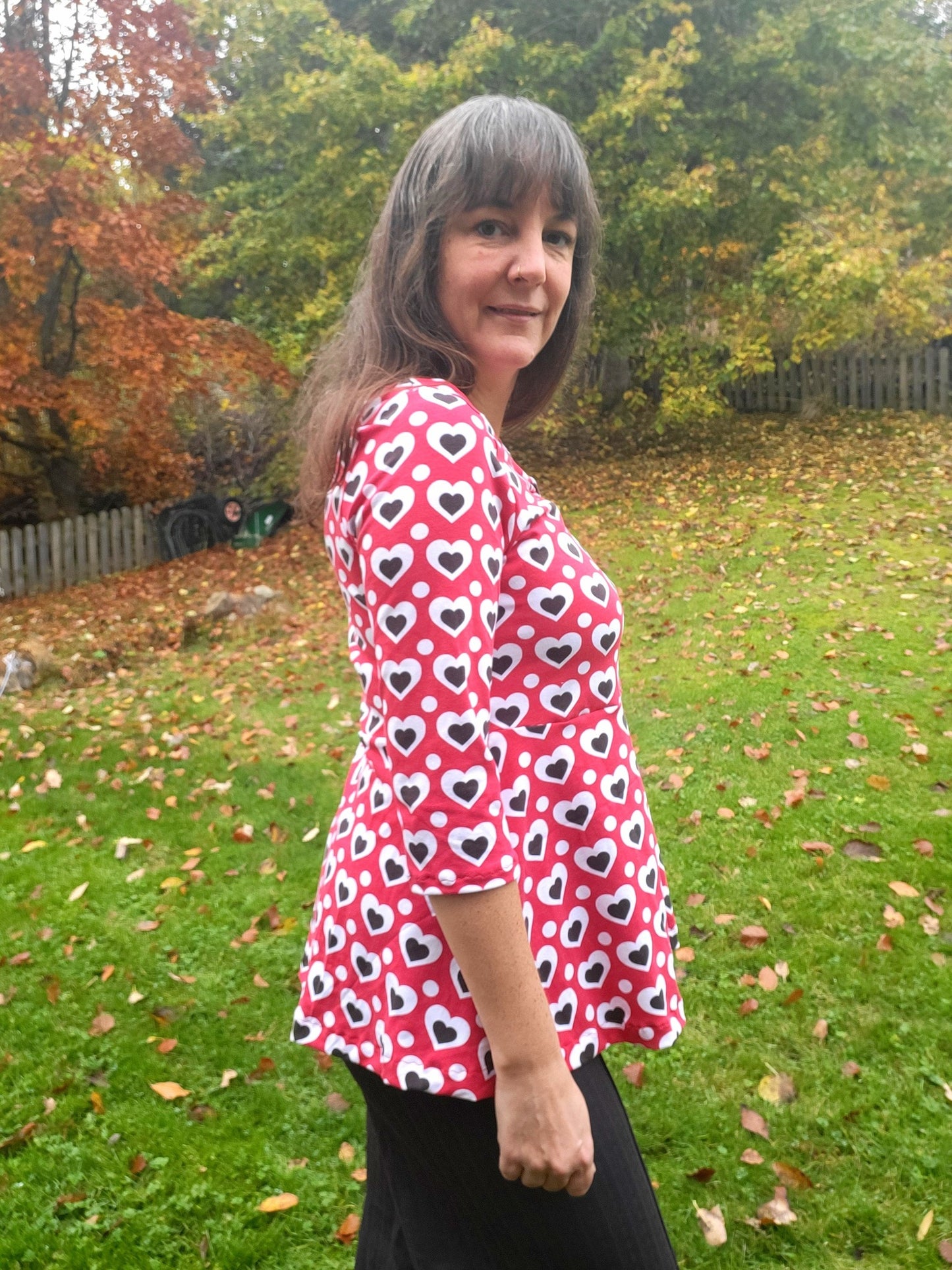 Eagle Bow Dress Strl 34-56 PDF-mönster