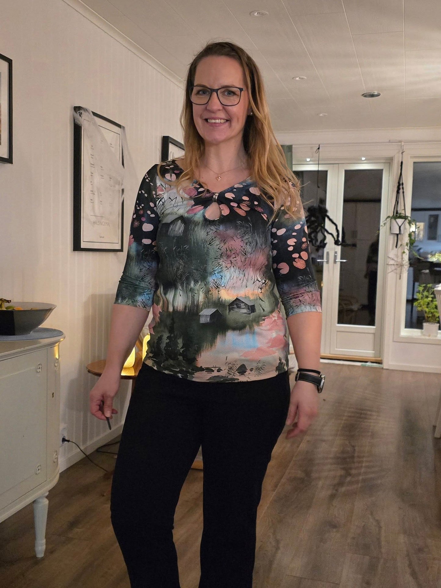 Eagle Bow Dress Strl 34-56 PDF-mönster