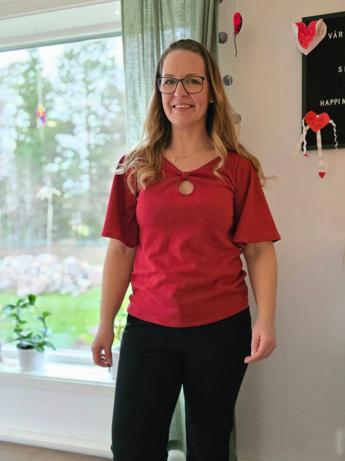 Eagle Bow Dress Strl 34-56 PDF-mönster