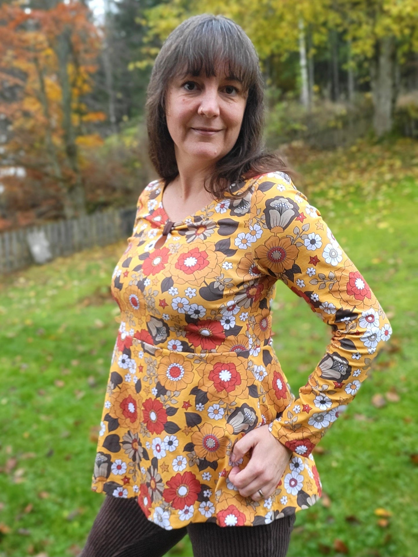 Eagle Bow Dress Strl 34-56 PDF-mönster