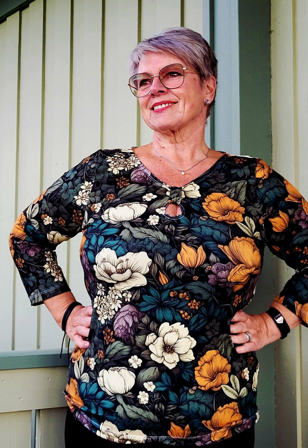 Eagle Bow Dress Strl 34-56 PDF-mönster