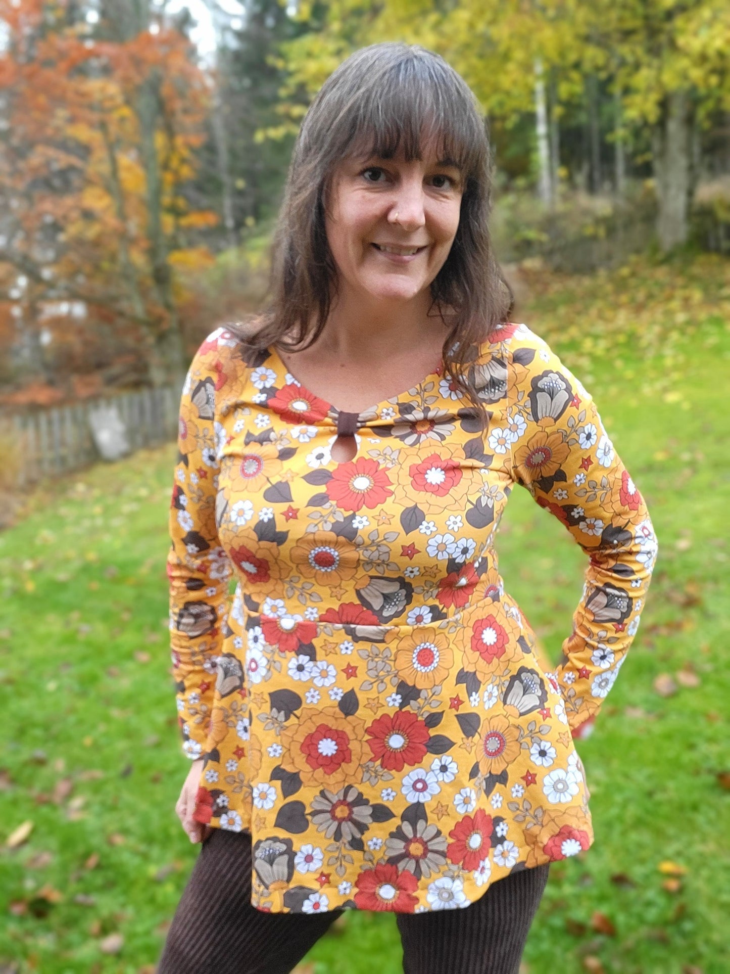 Eagle Bow Dress Strl 34-56 PDF-mönster