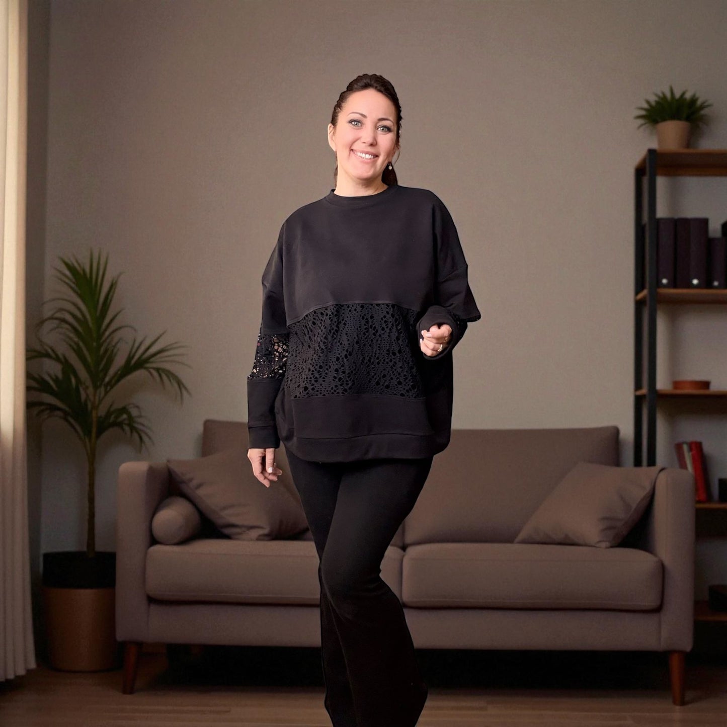 Boyfriend Sweat Strl 34-56 Pappersmönster FÖRHANDSBOKNING