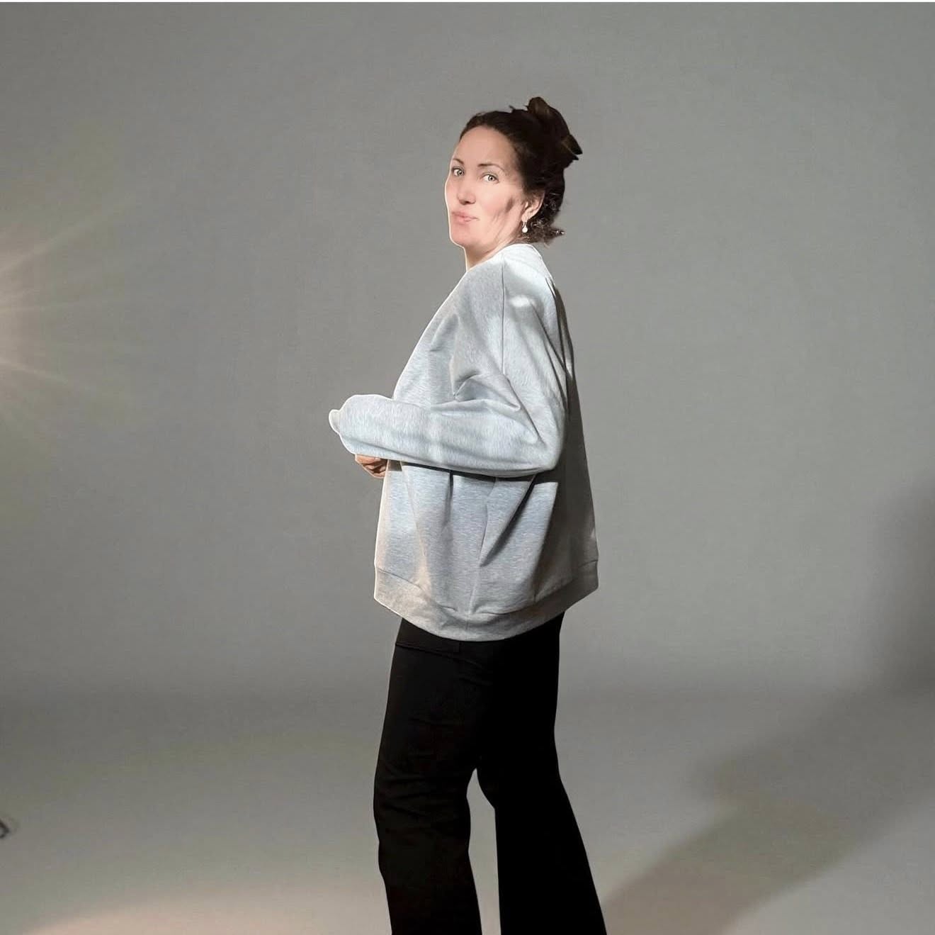 Boyfriend Sweat Strl 34-56 Pappersmönster FÖRHANDSBOKNING