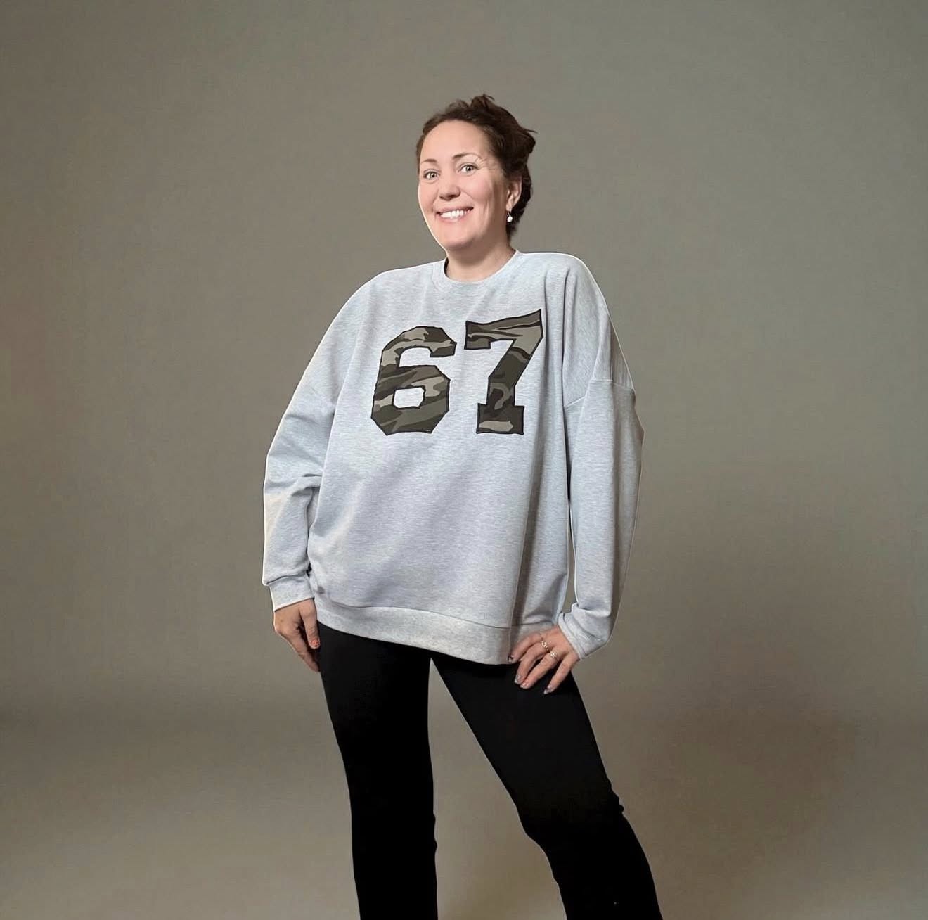 Boyfriend Sweat Strl 34-56 Pappersmönster FÖRHANDSBOKNING