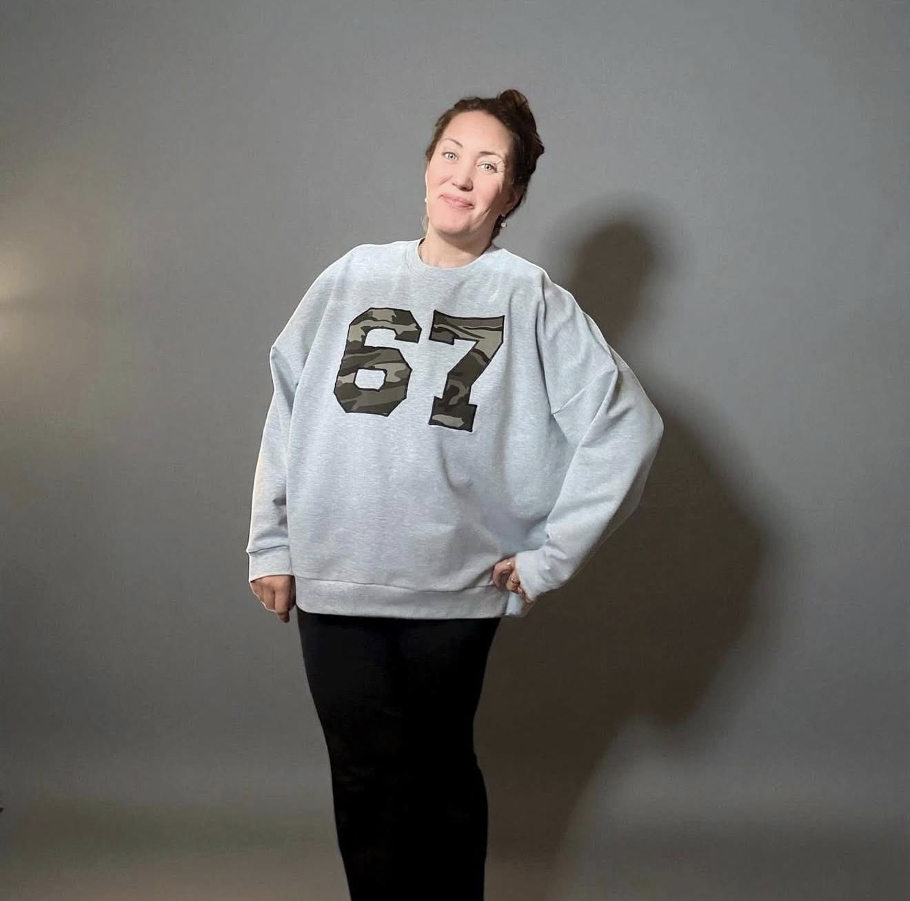 Boyfriend Sweat Strl 34-56 Pappersmönster FÖRHANDSBOKNING