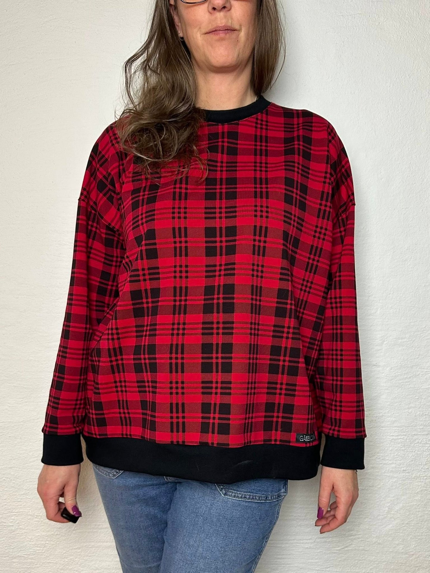 Boyfriend Sweat Strl 34-56 Pappersmönster FÖRHANDSBOKNING