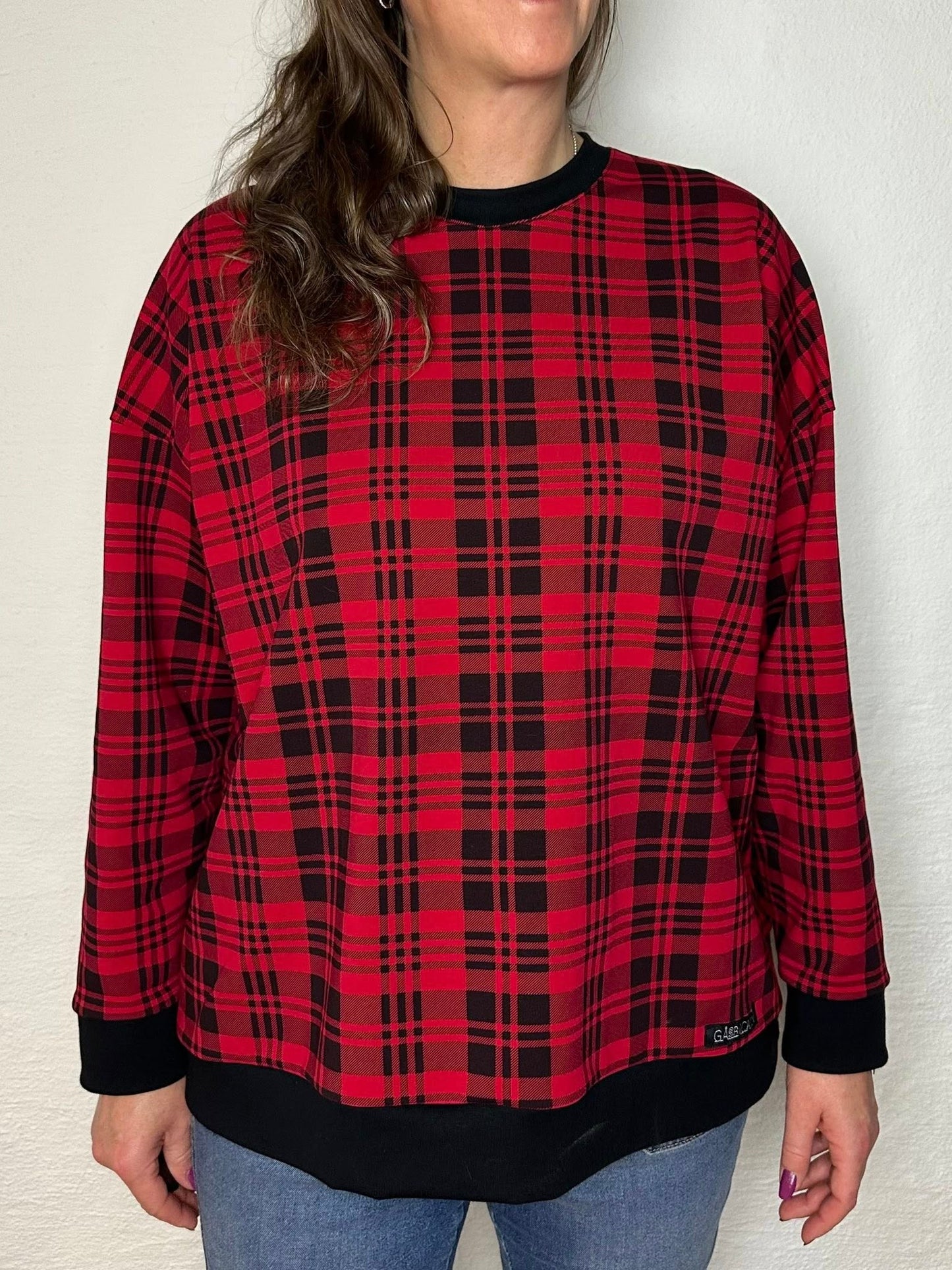 Boyfriend Sweat Strl 34-56 Pappersmönster FÖRHANDSBOKNING