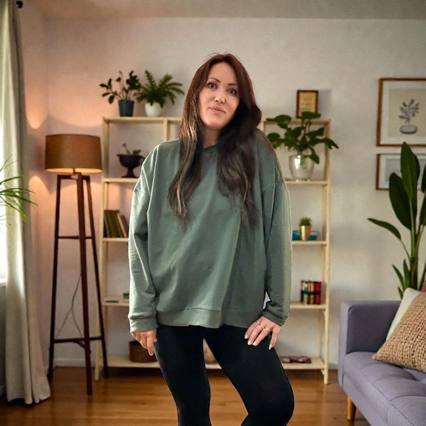 Boyfriend Sweat Strl 34-56 Pappersmönster FÖRHANDSBOKNING