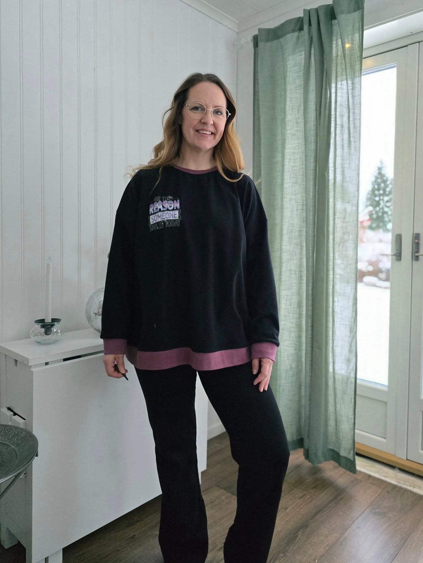 Boyfriend Sweat Strl 34-56 Pappersmönster FÖRHANDSBOKNING