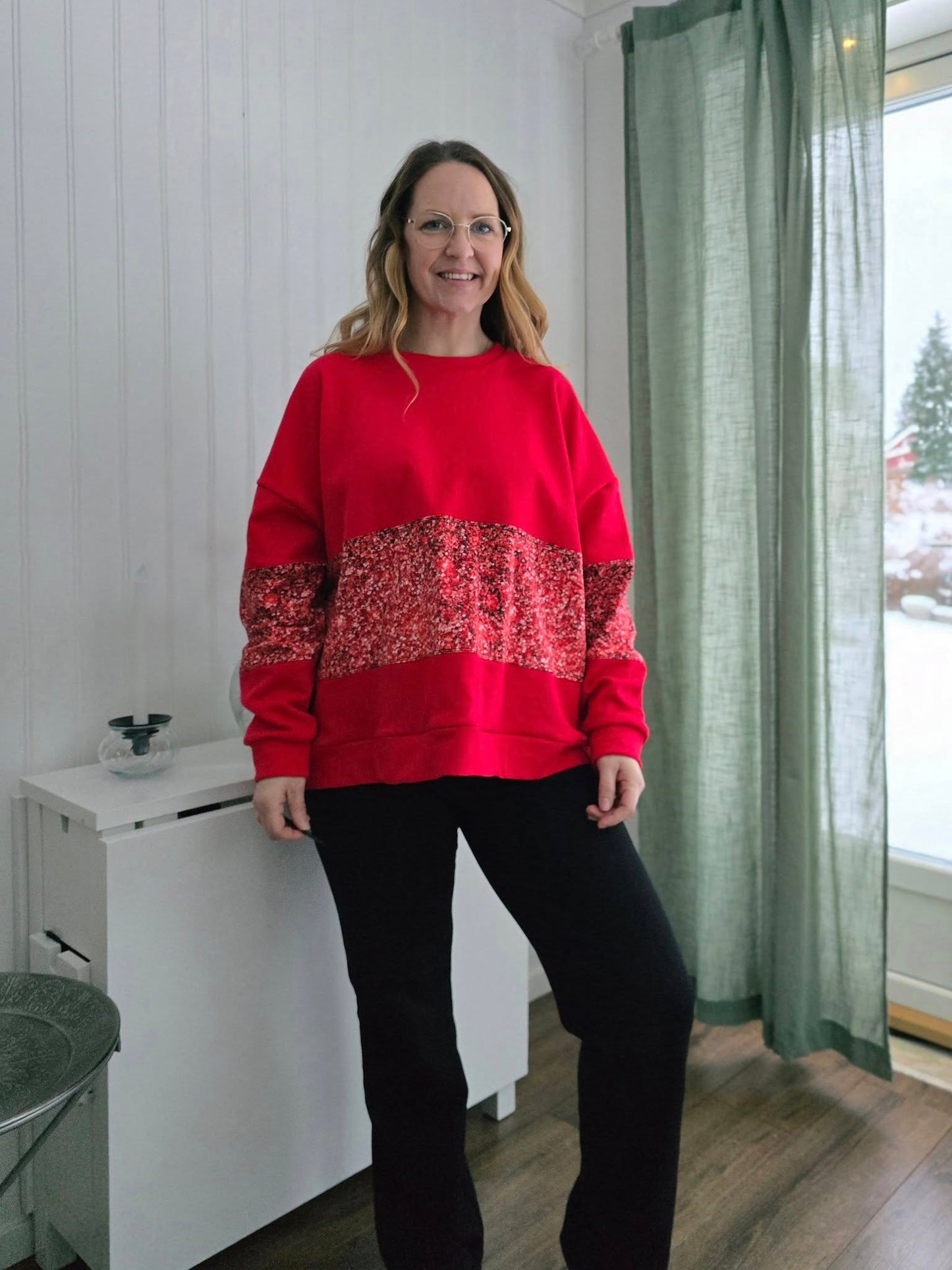 Boyfriend Sweat Strl 34-56 Pappersmönster FÖRHANDSBOKNING