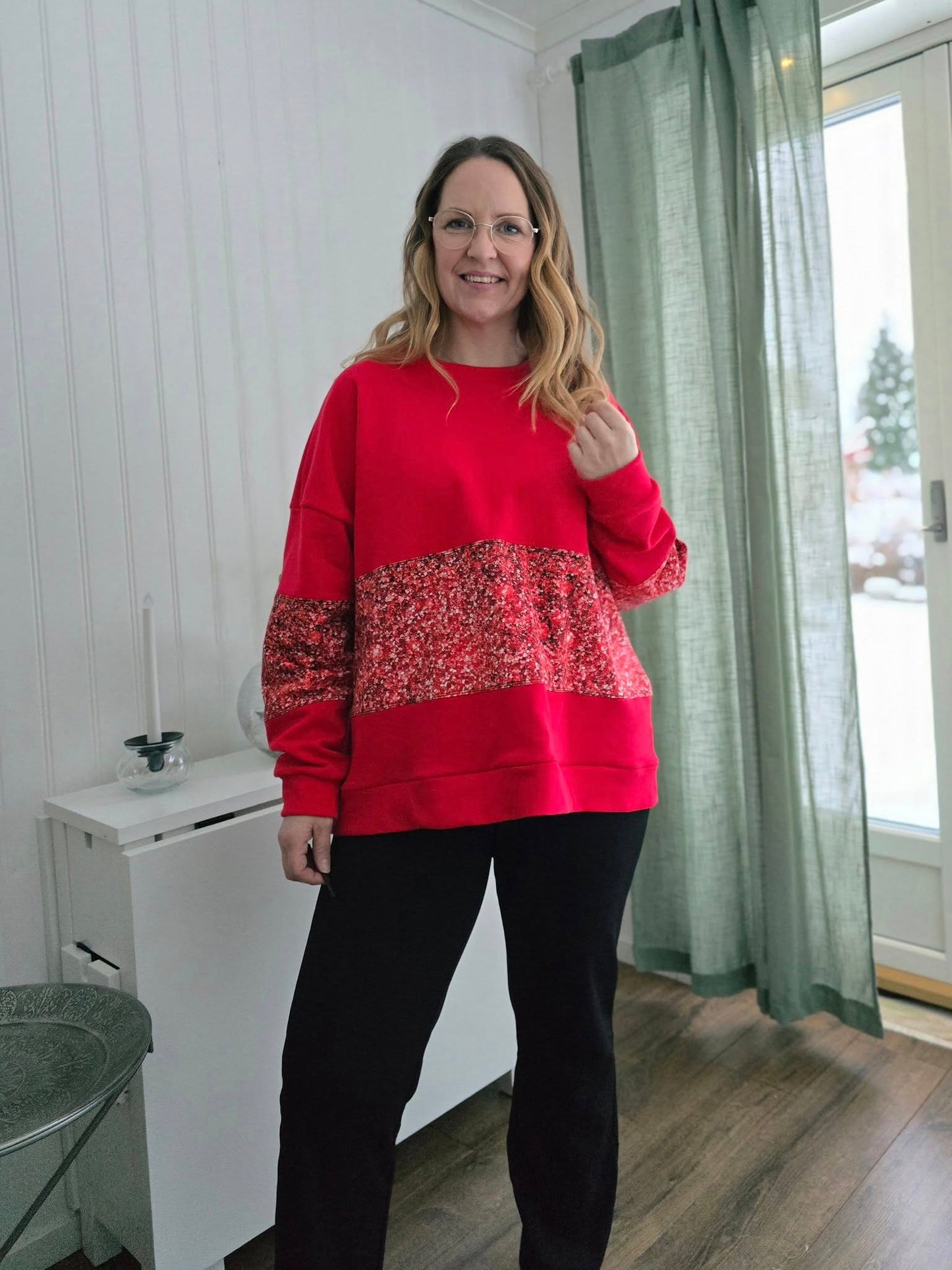 Boyfriend Sweat Strl 34-56 Pappersmönster FÖRHANDSBOKNING