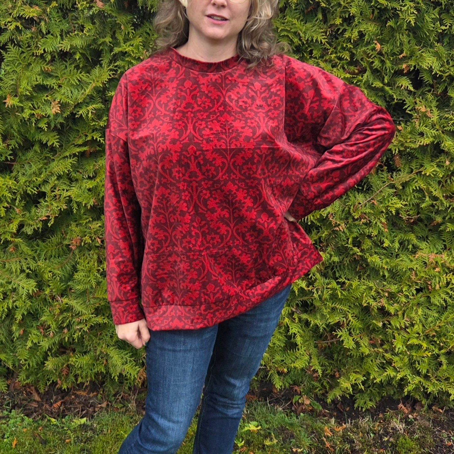 Boyfriend Sweat Strl 34-56 Pappersmönster FÖRHANDSBOKNING