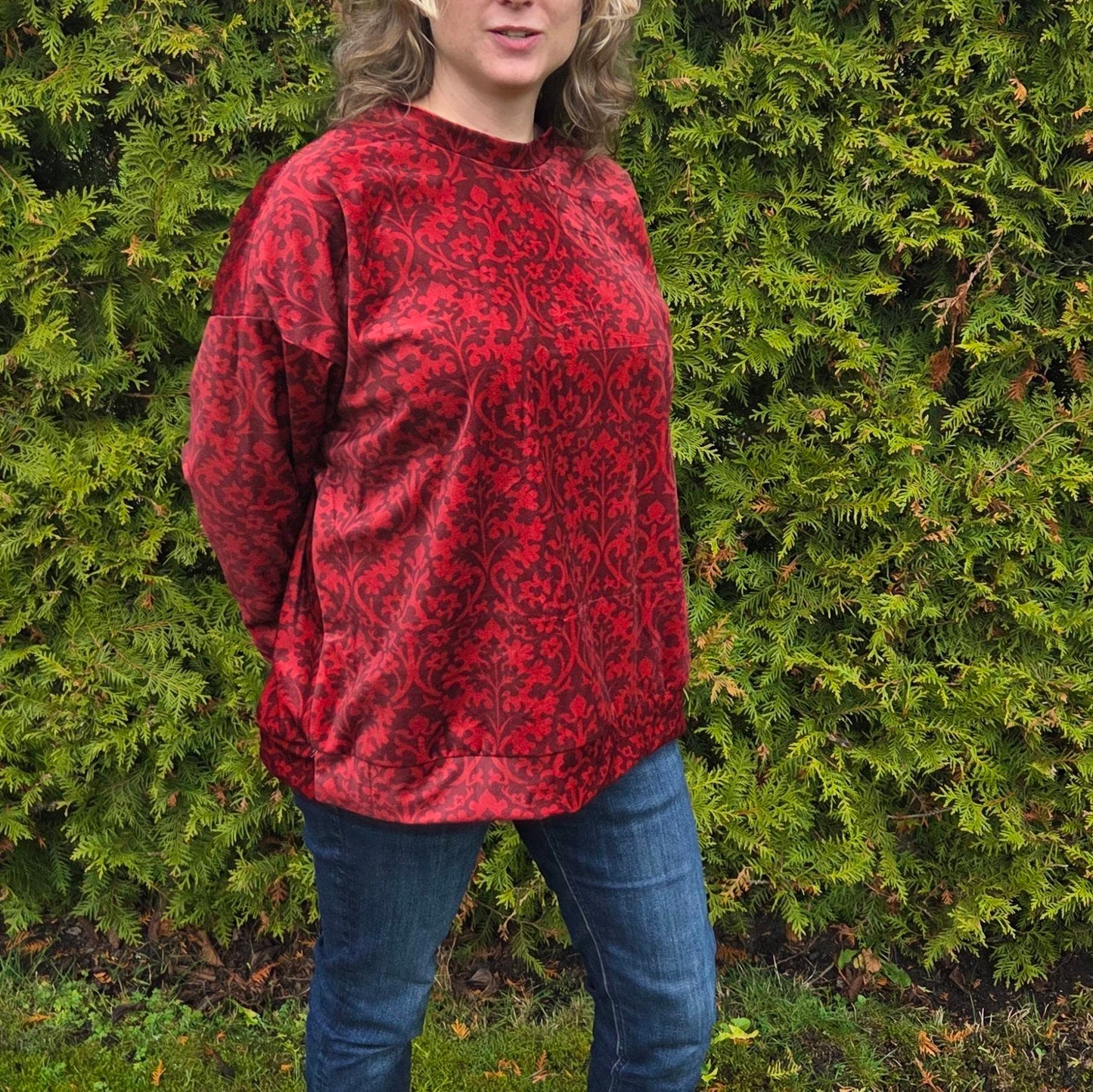 Boyfriend Sweat Strl 34-56 Pappersmönster FÖRHANDSBOKNING