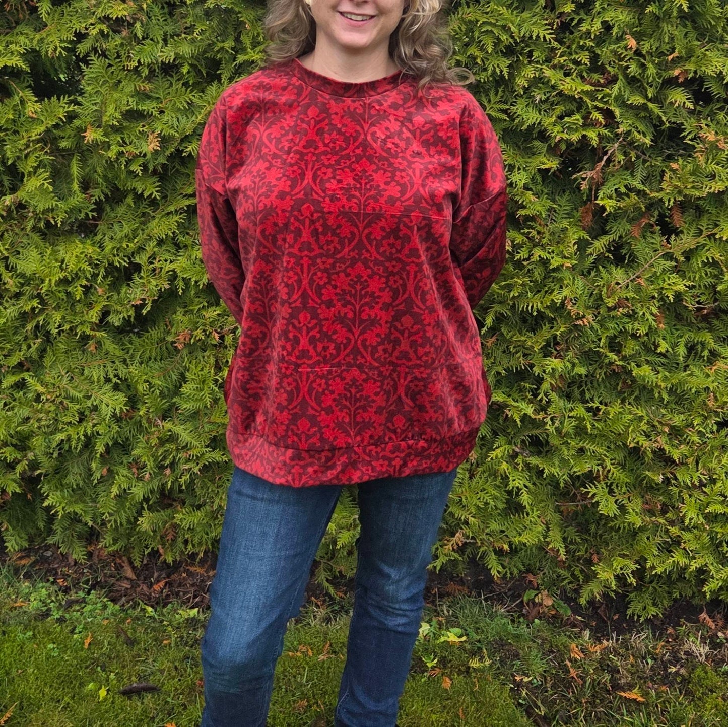 Boyfriend Sweat Strl 34-56 Pappersmönster FÖRHANDSBOKNING