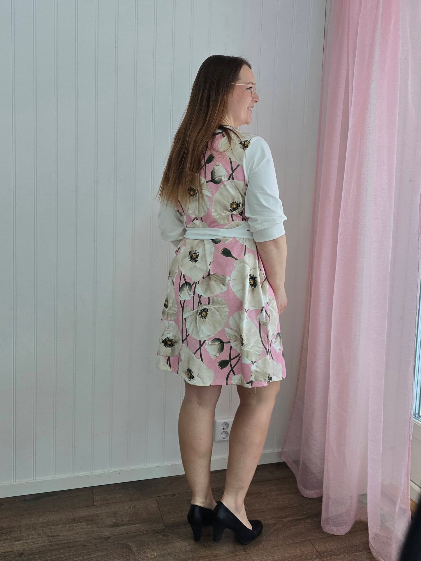 Wow Wrap Dress Strl 34-56 PDF-mönster