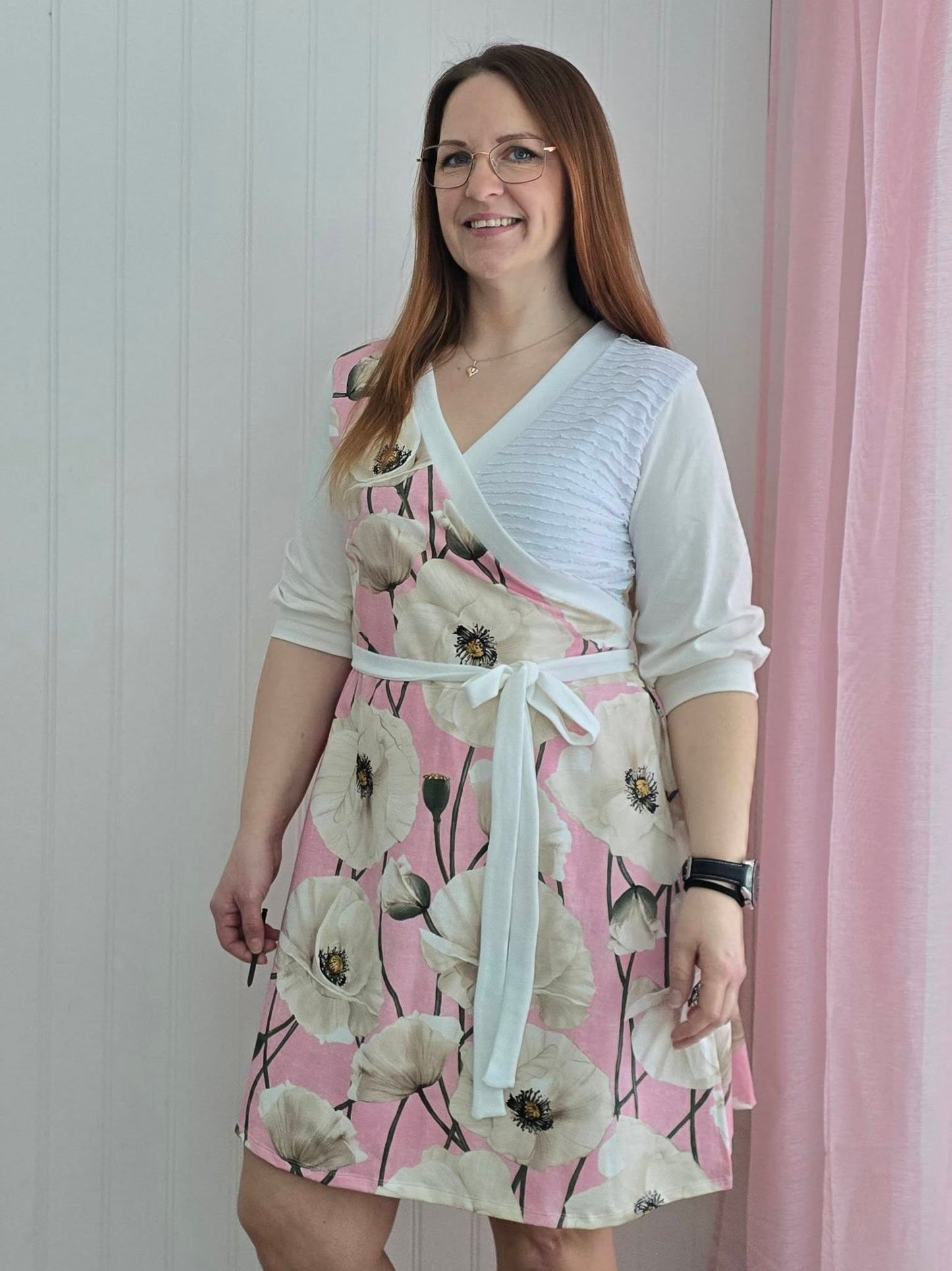 Wow Wrap Dress Strl 34-56 PDF-mönster