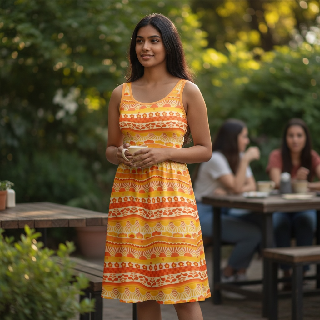 70s Sunset Yellow TRYCKS PÅ BESTÄLLNING FEB-MARS 2026