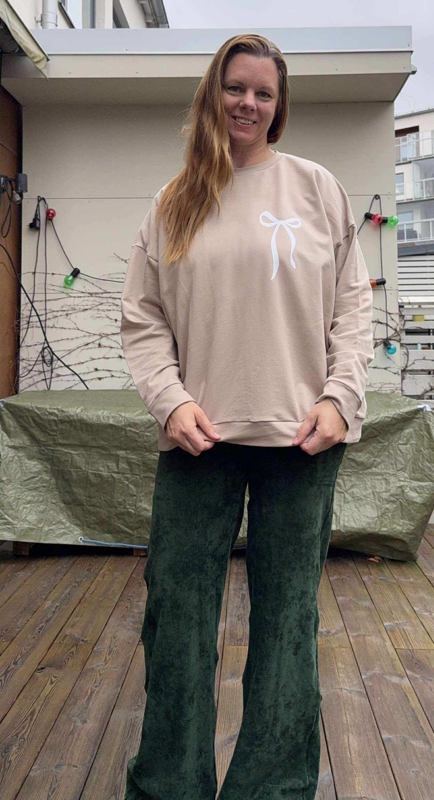 Boyfriend Sweat Strl 34-56 Pappersmönster FÖRHANDSBOKNING