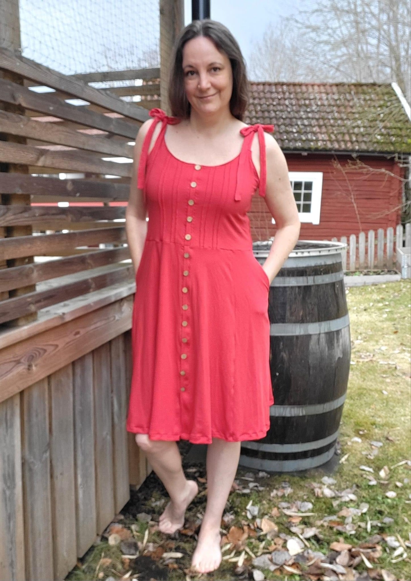 Ranch Dress Strl 34-56 Pappersmönster FÖRHANDSBOKNING