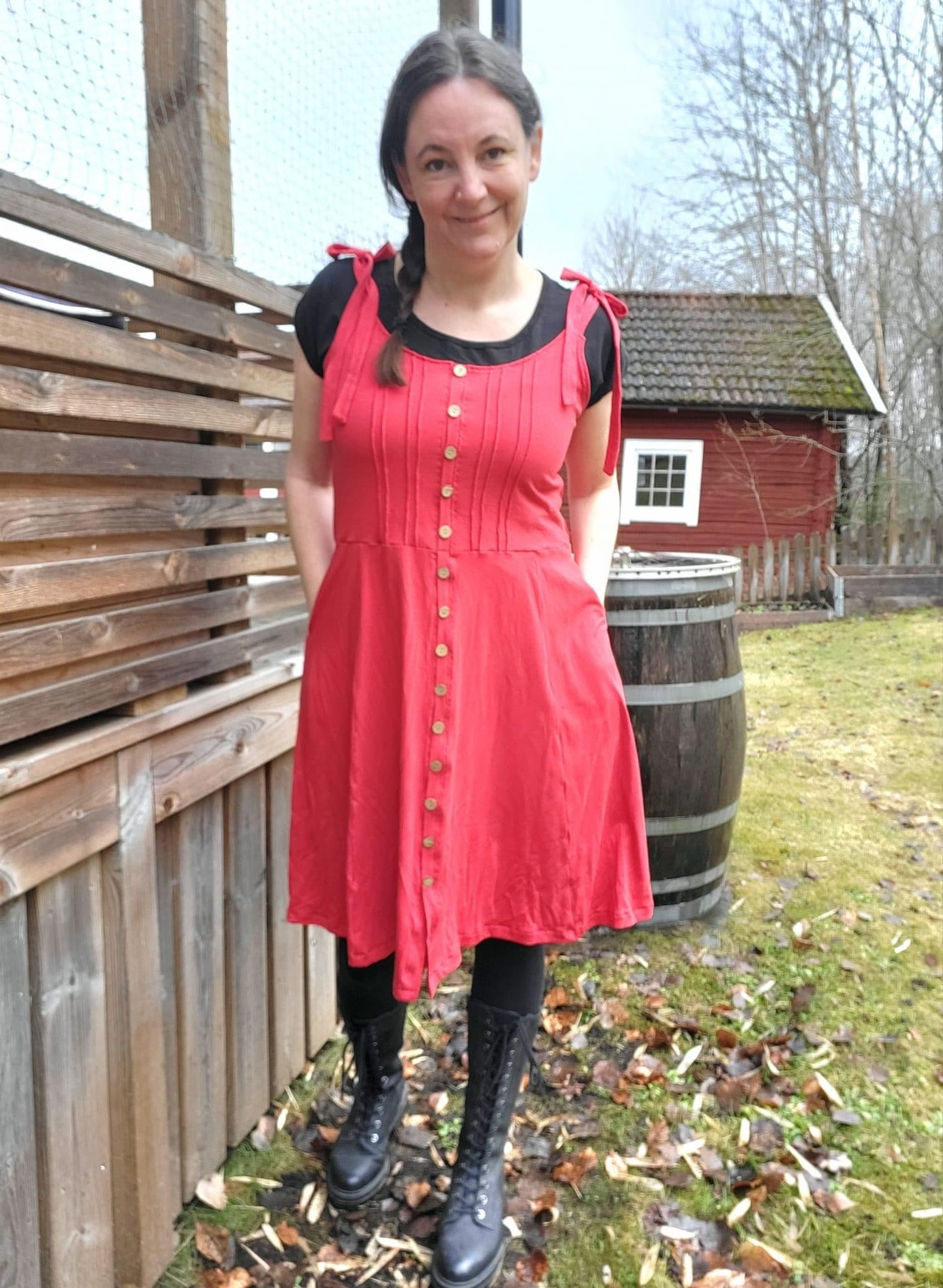 Ranch Dress Strl 34-56 Pappersmönster FÖRHANDSBOKNING