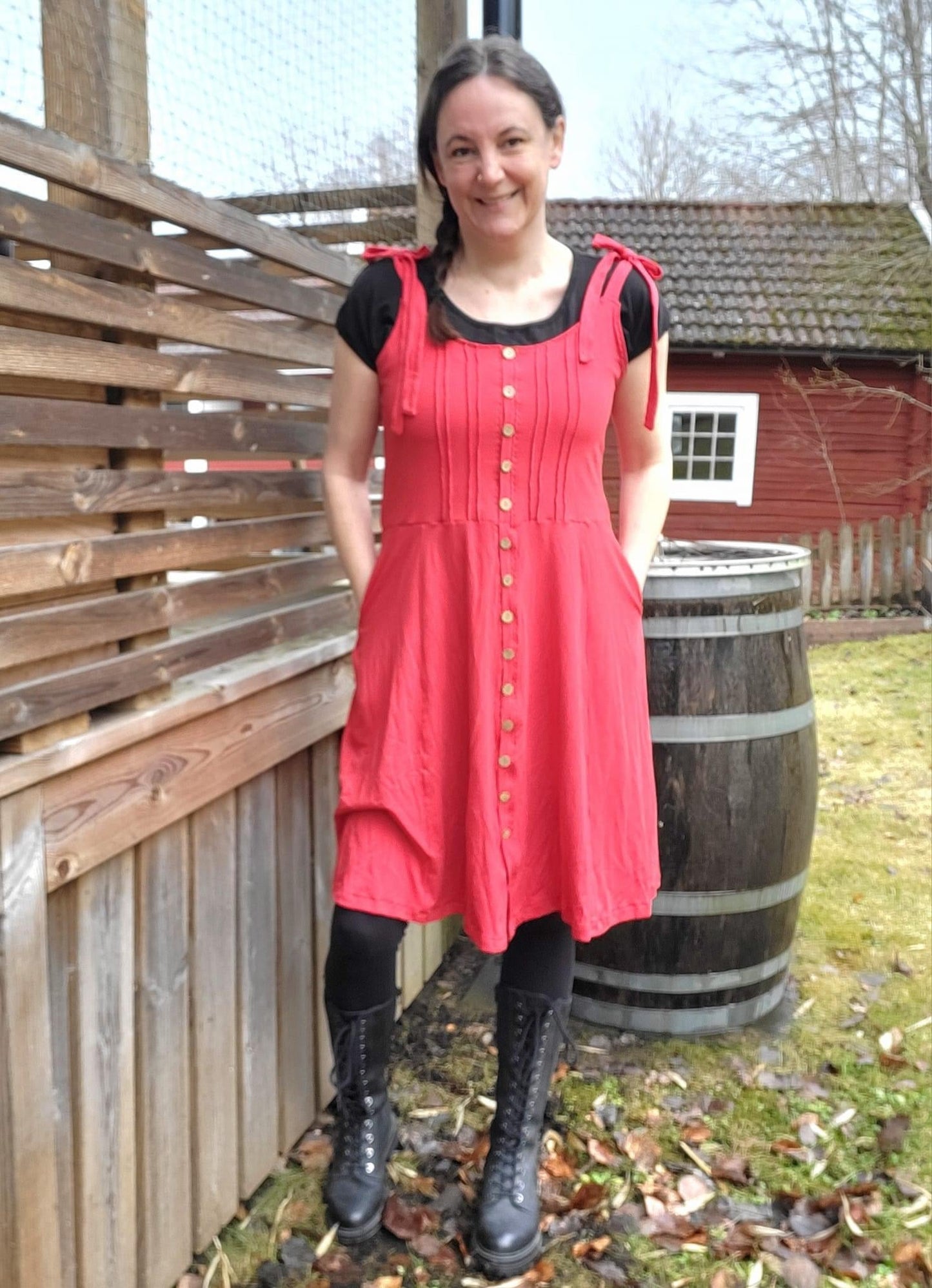 Ranch Dress Strl 34-56 Pappersmönster FÖRHANDSBOKNING