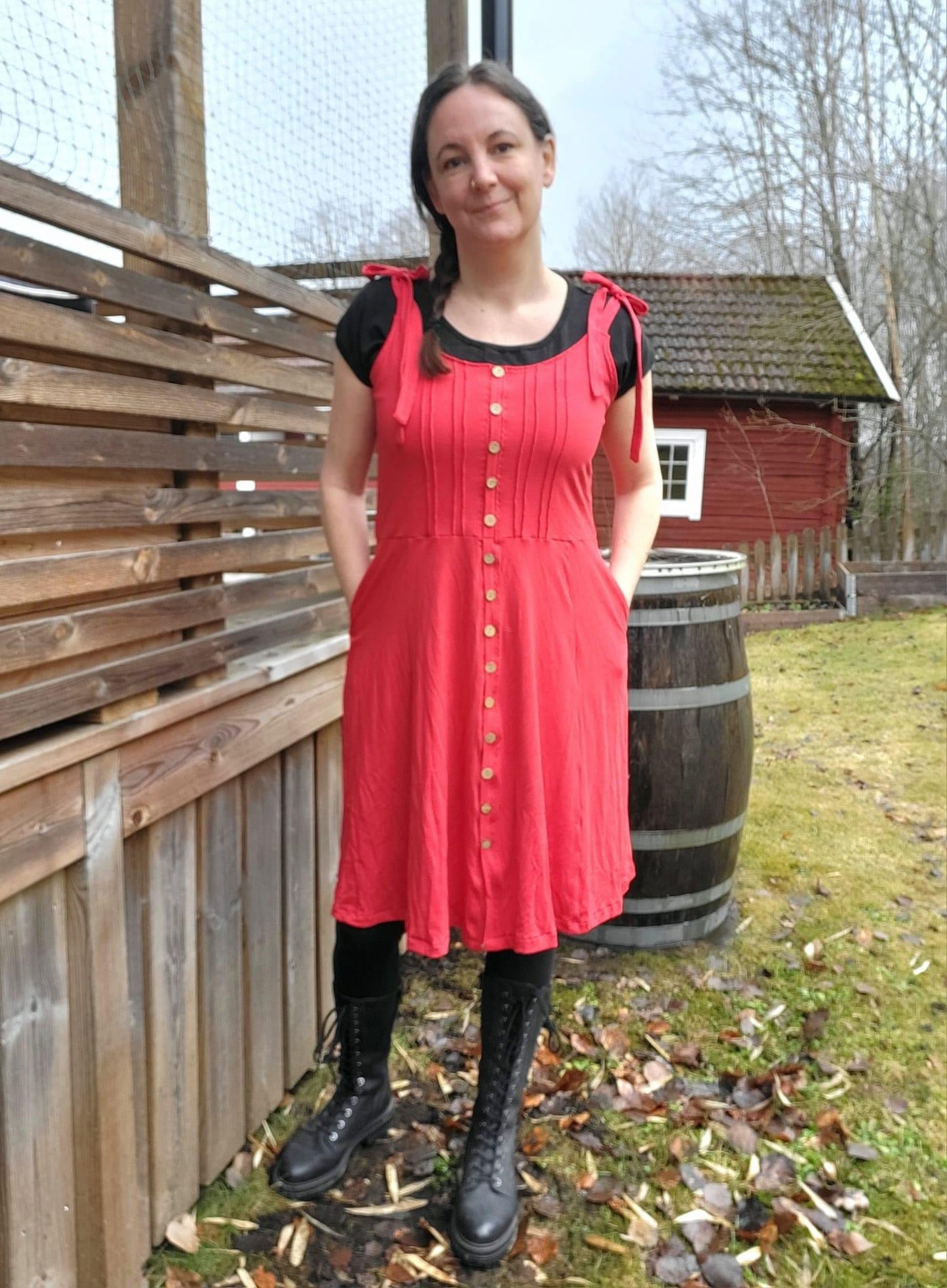 Ranch Dress Strl 34-56 Pappersmönster FÖRHANDSBOKNING