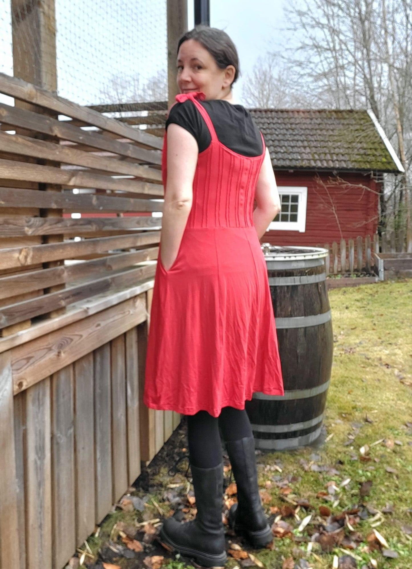 Ranch Dress Strl 34-56 Pappersmönster FÖRHANDSBOKNING