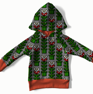 Gamer Knit Grey Plants GOTS-Jogging/French Terry Round 8 2023 FÖRHANDSBOKNING