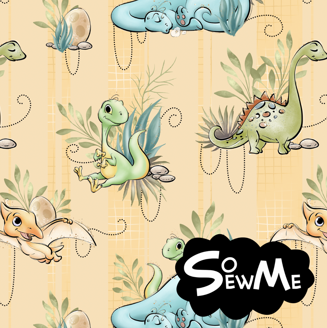 Cute Dinos Yellow DROPSHIPPING Bokas till och med 29/9 23