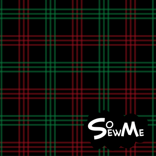 Christmas Plaid No 5 TRYCKS PÅ BESTÄLLNING
