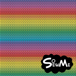 Chunky Knit Ombre Rainbow TRYCKS PÅ BESTÄLLNING Bokas till och med 10/12 23