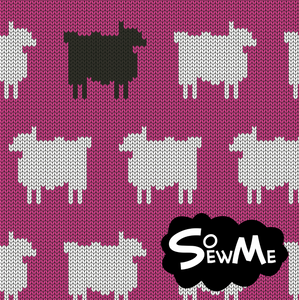 Black Sheep Pink TRYCKS PÅ BESTÄLLNING Bokas till och med 10/12 23
