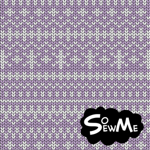 Classic Knit Purple TRYCKS PÅ BESTÄLLNING Bokas till och med 17/12 23