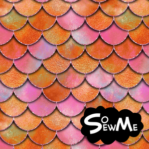 Scales Pink Orange TRYCKS PÅ BESTÄLLNING Bokas till och med 27/12 23