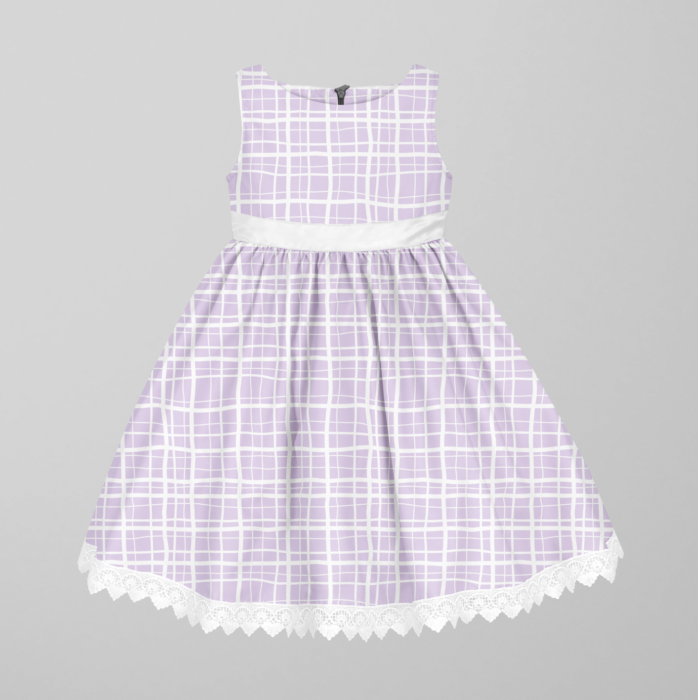 Cutie Grid Purple TRYCKS PÅ BESTÄLLNING