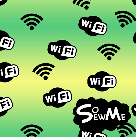 Wifi Ombre Green TRYCKS PÅ BESTÄLLNING