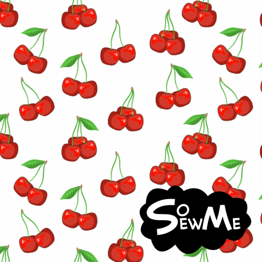 Cherries White TRYCKS PÅ BESTÄLLNING MAJ 2025