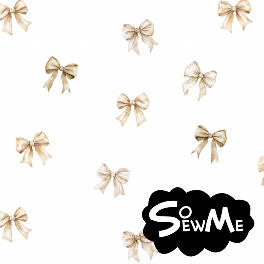 Bows White Beige TRYCKS PÅ BESTÄLLNING AUG/SEPT 2025