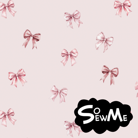 Bows Pink TRYCKS PÅ BESTÄLLNING AUG/SEPT 2025