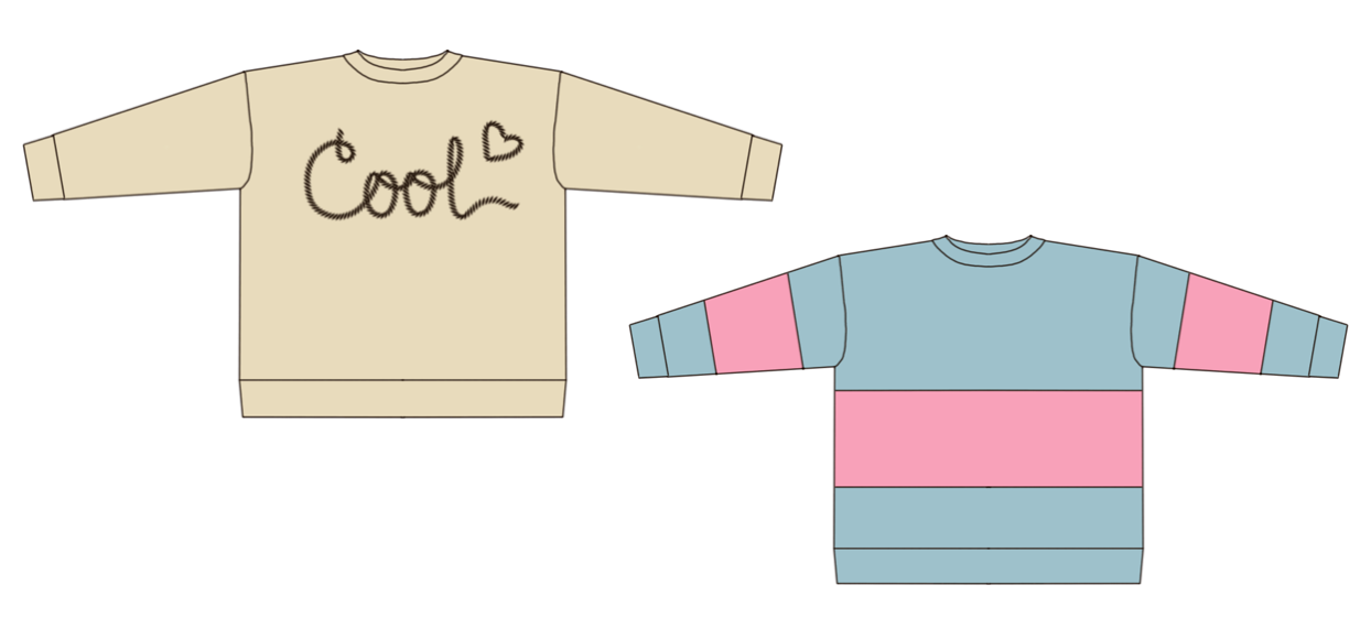 Boyfriend Sweat Strl 34-56 Pappersmönster FÖRHANDSBOKNING