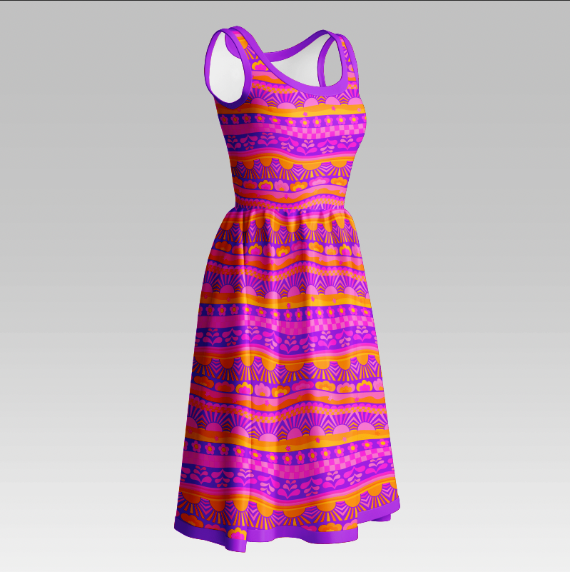 70s Sunset Pink TRYCKS PÅ BESTÄLLNING FEB-MARS 2026