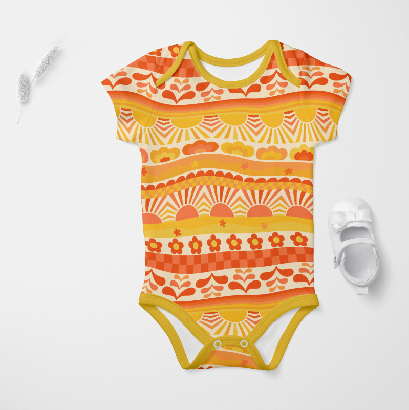 70s Sunset Yellow TRYCKS PÅ BESTÄLLNING FEB-MARS 2026