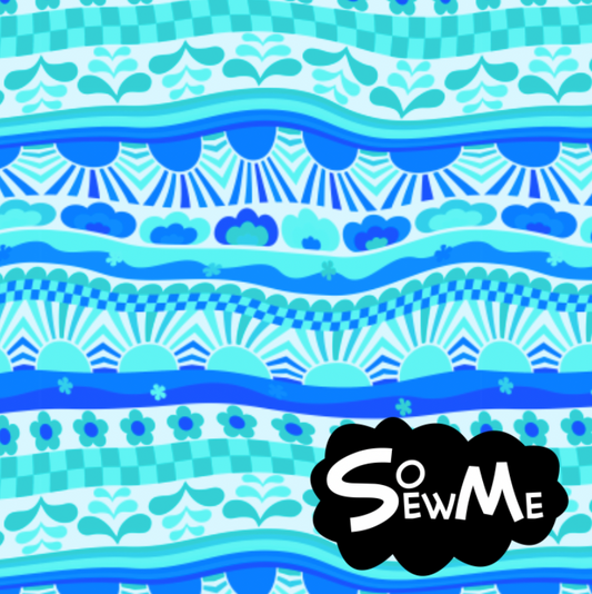 70s Sunset Blue TRYCKS PÅ BESTÄLLNING FEB-MARS 2026