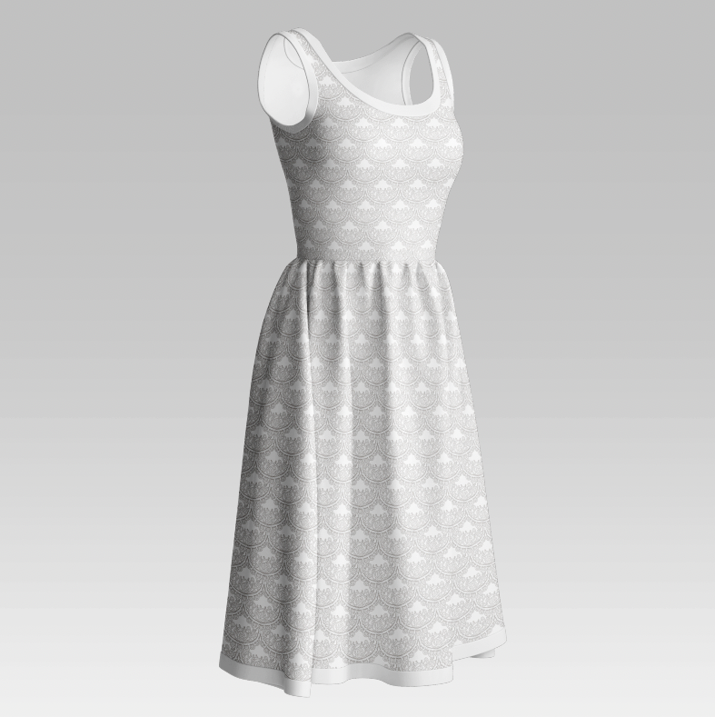 Mermaid Lace All White TRYCKS PÅ BESTÄLLNING MARS-MAJ 2026