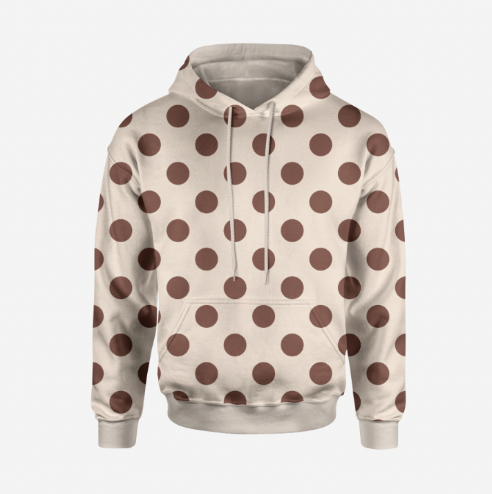 Winter Big Dots Cocoa TRYCKS PÅ BESTÄLLNING OKT-DEC 2026