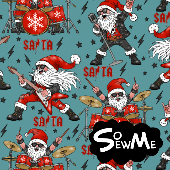 Ho Ho Holy Rock Teal TRYCKS PÅ BESTÄLLNING OKT-DEC 2026