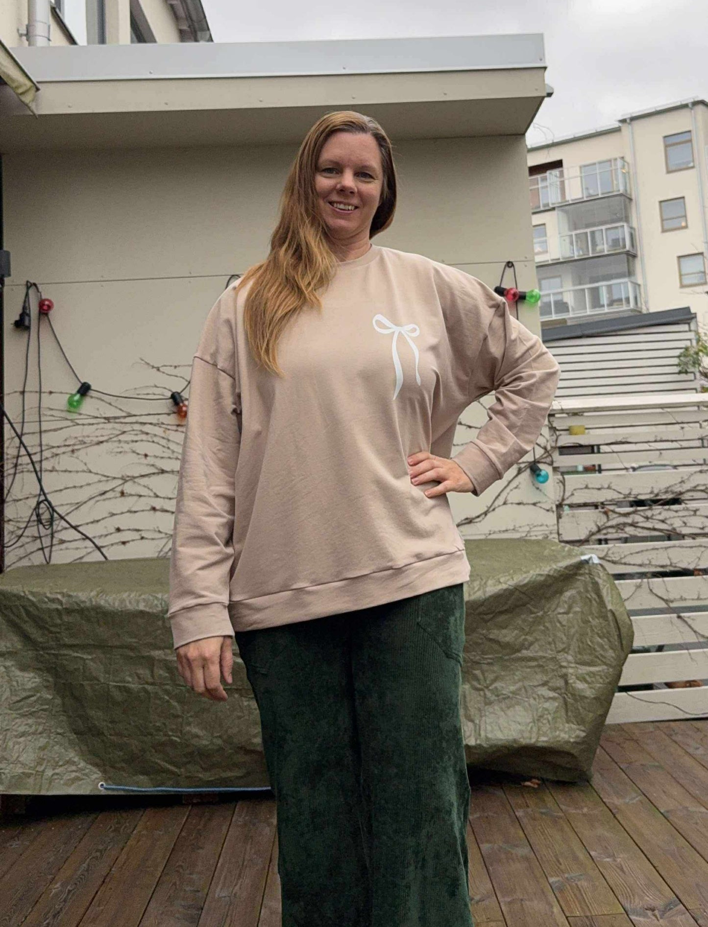 Boyfriend Sweat Strl 34-56 Pappersmönster FÖRHANDSBOKNING